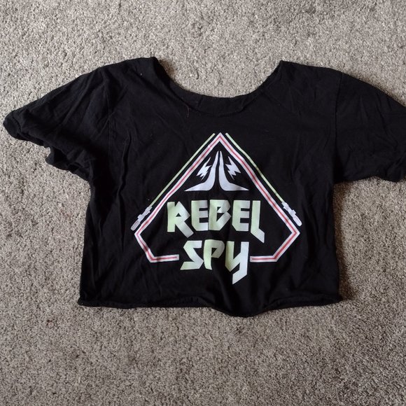 Rebel Spy Star Wars Crop Top - Picture 1 of 2